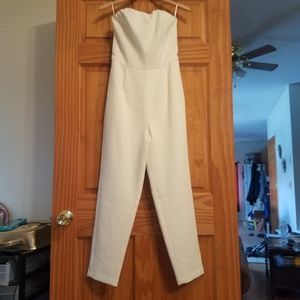 Strapless jumpsuit